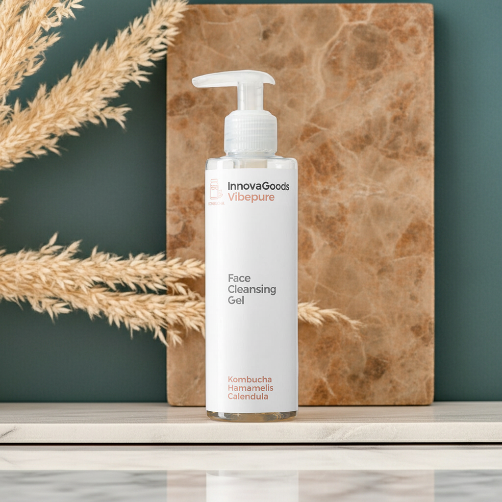 Gel Limpiador Facial Kombucha Vibepure InnovaGoods 200 ml