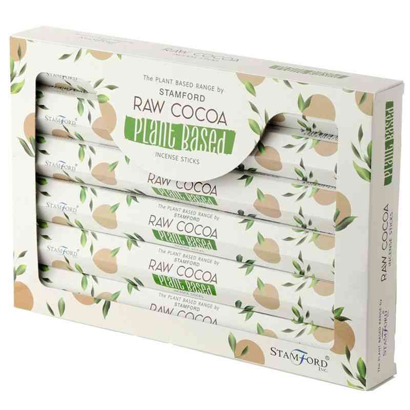 Varitas de Incienso a Base de Plantas - Cacao Crudo - Varitas de incienso Premium Stamford a base de plantas | El Bazar de Ti