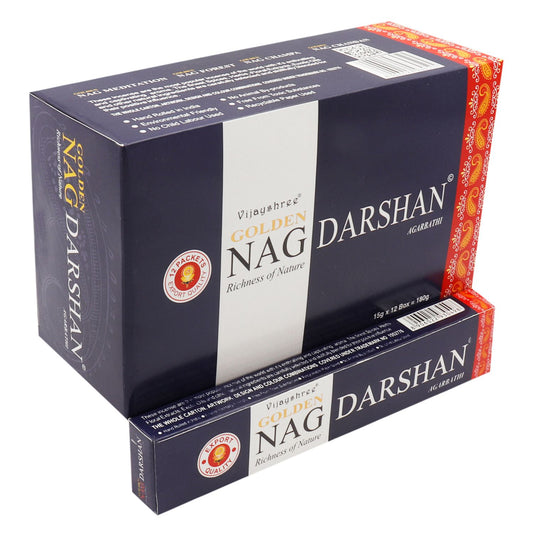 15g Incienso Dorado Nag - Darshan - Incienso Golden