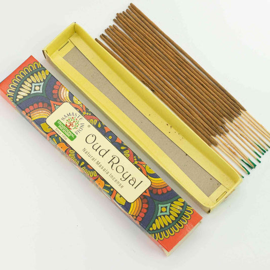 Namaste Mandala Masala Incienso - Oud Real - Incienso Namaste Mandala Masala | El Bazar de Tizar