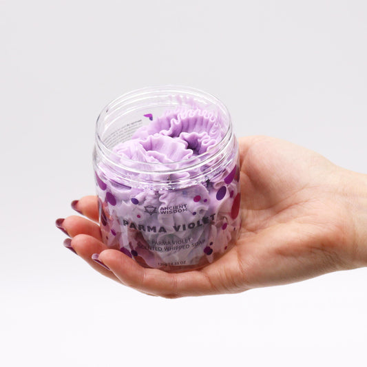 Whipped Cream Soap Parma Violet 120g