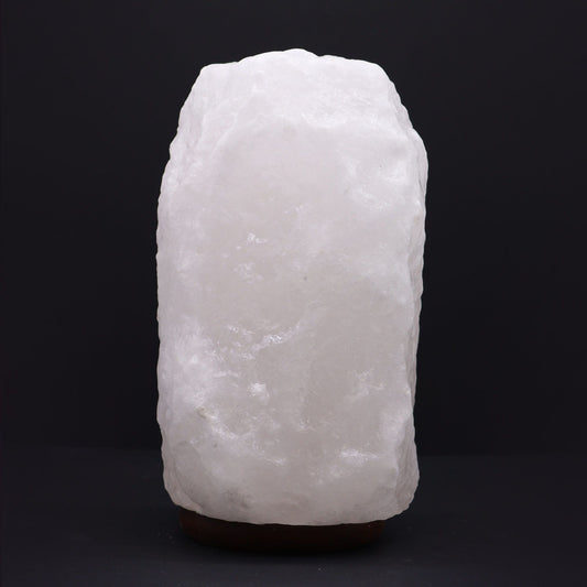 Himalayan Rock Crystal Salt Lamp - & Base approx 8-10kg