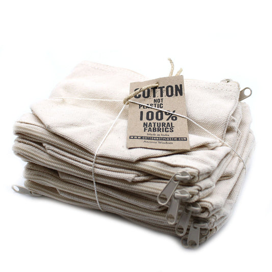 Neceser Algodón Natural 10 oz - Mini bolso