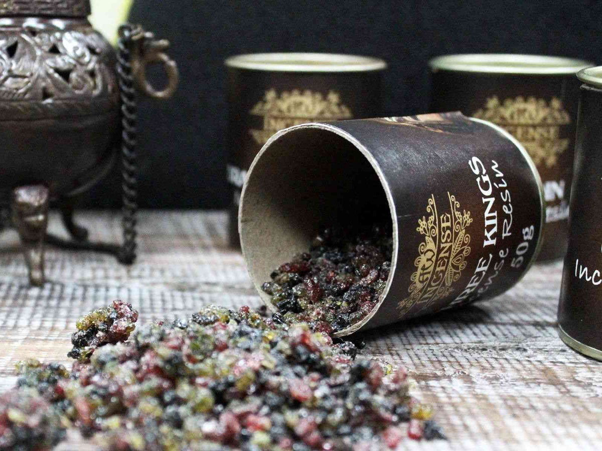 50g Resina de los Reyes Mago - Incienso Resina 50g Latas
