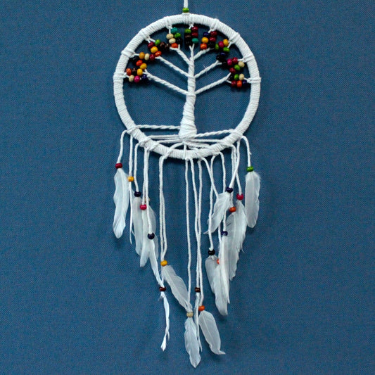 Árbol de la vida Atrapasueños - Algodón 22cm (surtido) - Árbol de la vida Atrapasueños, algodón