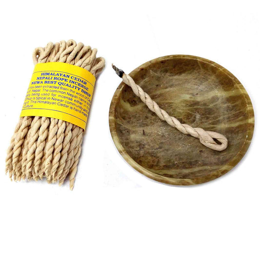 Incienso Hierbas puras cuerda de Cedro - Cuerdas de incienso Pure Herbs | El Bazar de Tizar