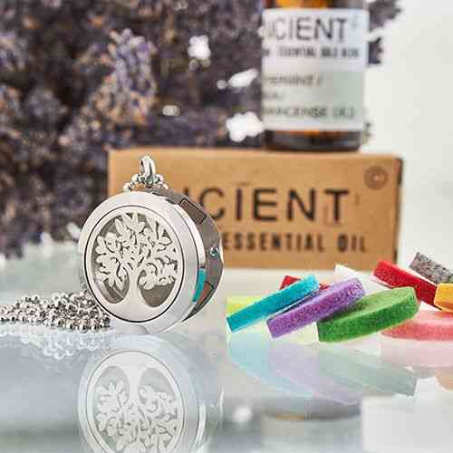 Collier diffuseur d'huiles essentielles 25mm - Arbre de vie