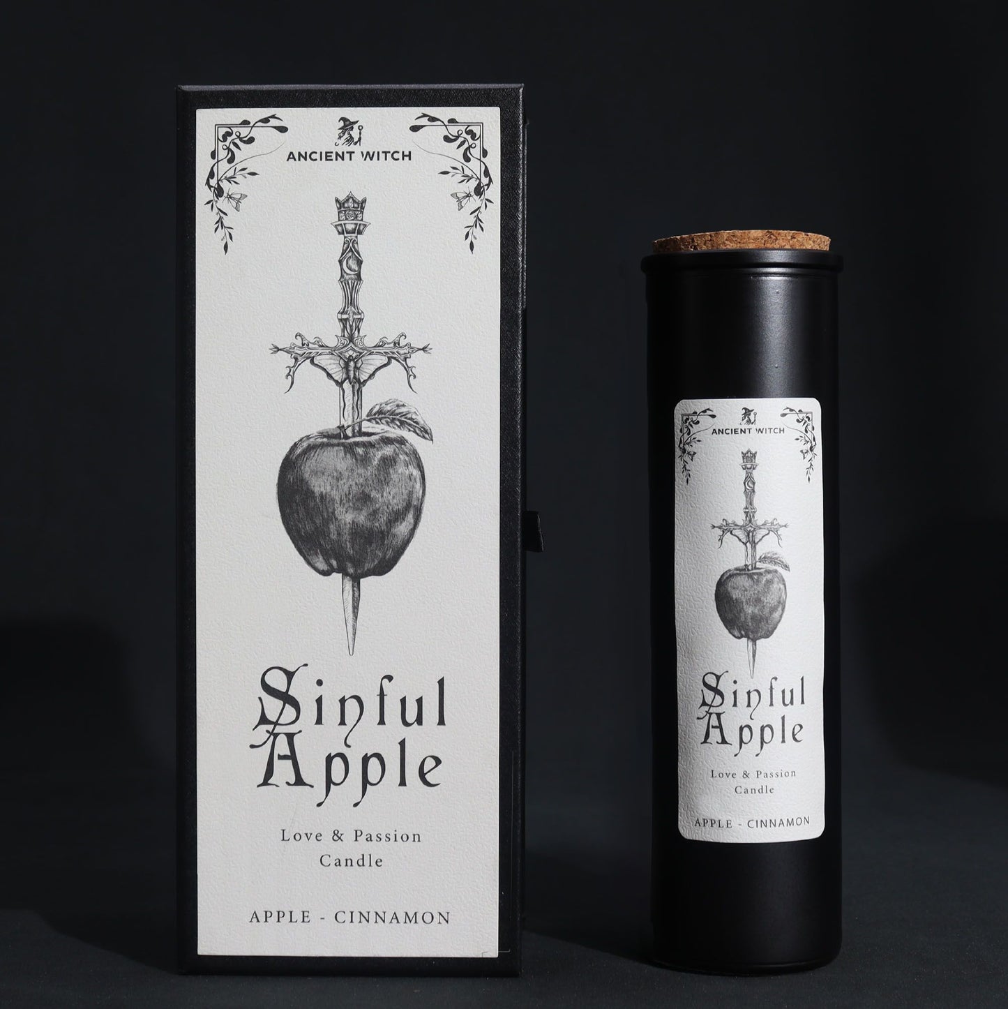 Velas Purificadoras de Brujas Antiguas - Manzana pecaminosa - Velas Purificadoras de Brujas Antiguas, athame
