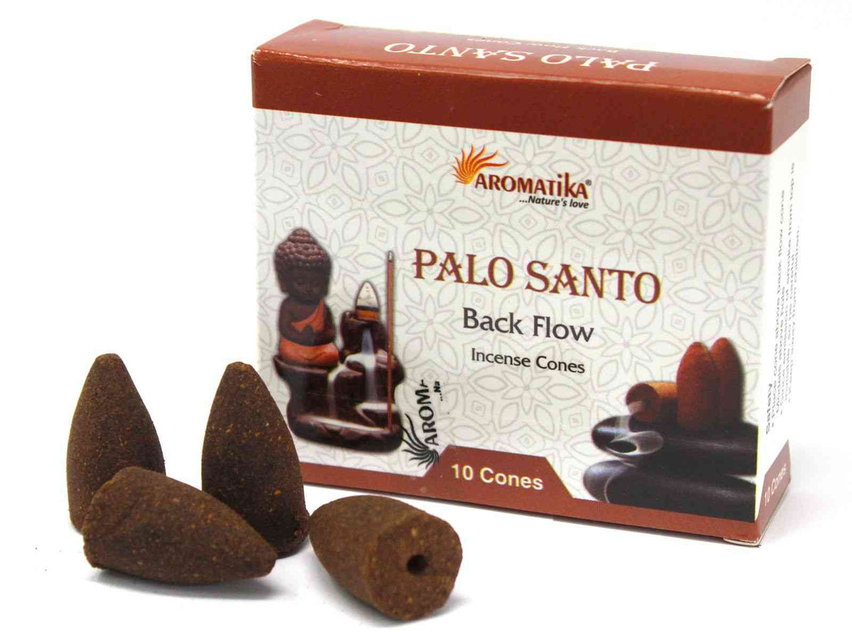 Conos de Incienso Reflujo Aromatika - Palo Santo - Conos de Incienso Reflujo Aromatika | El Bazar de Tizar