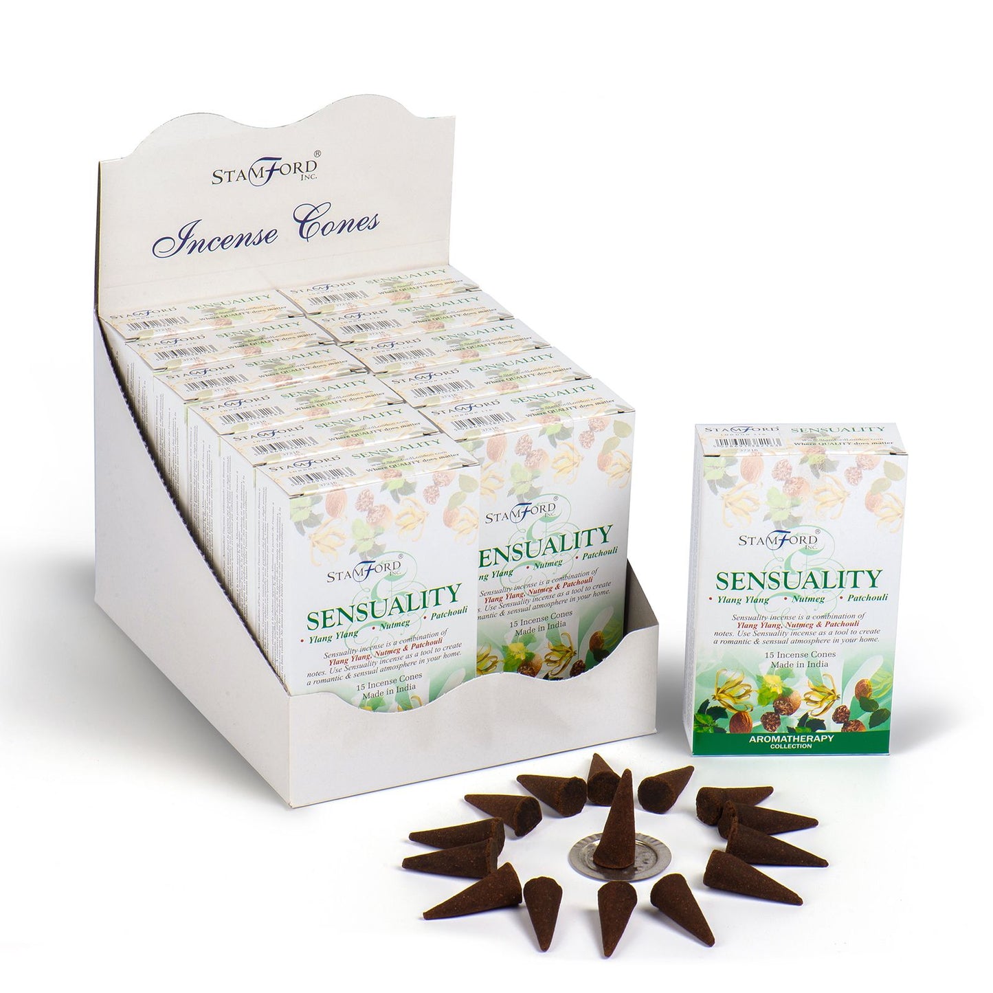 Conos sensuality - Incienso Stamford Premium Conos | El Bazar de Tizar