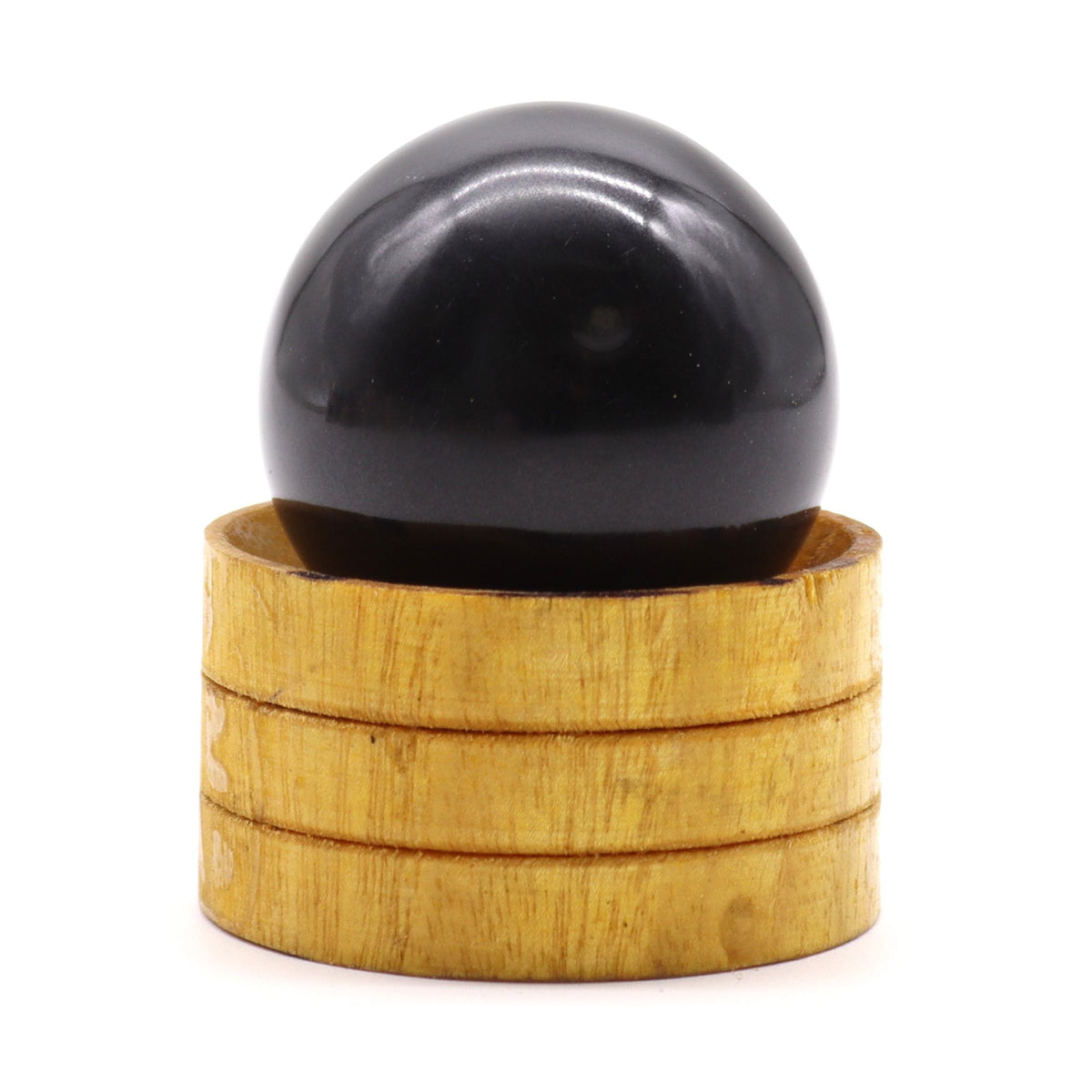 Esfera de cristal de turmalina de 40 mm con soporte