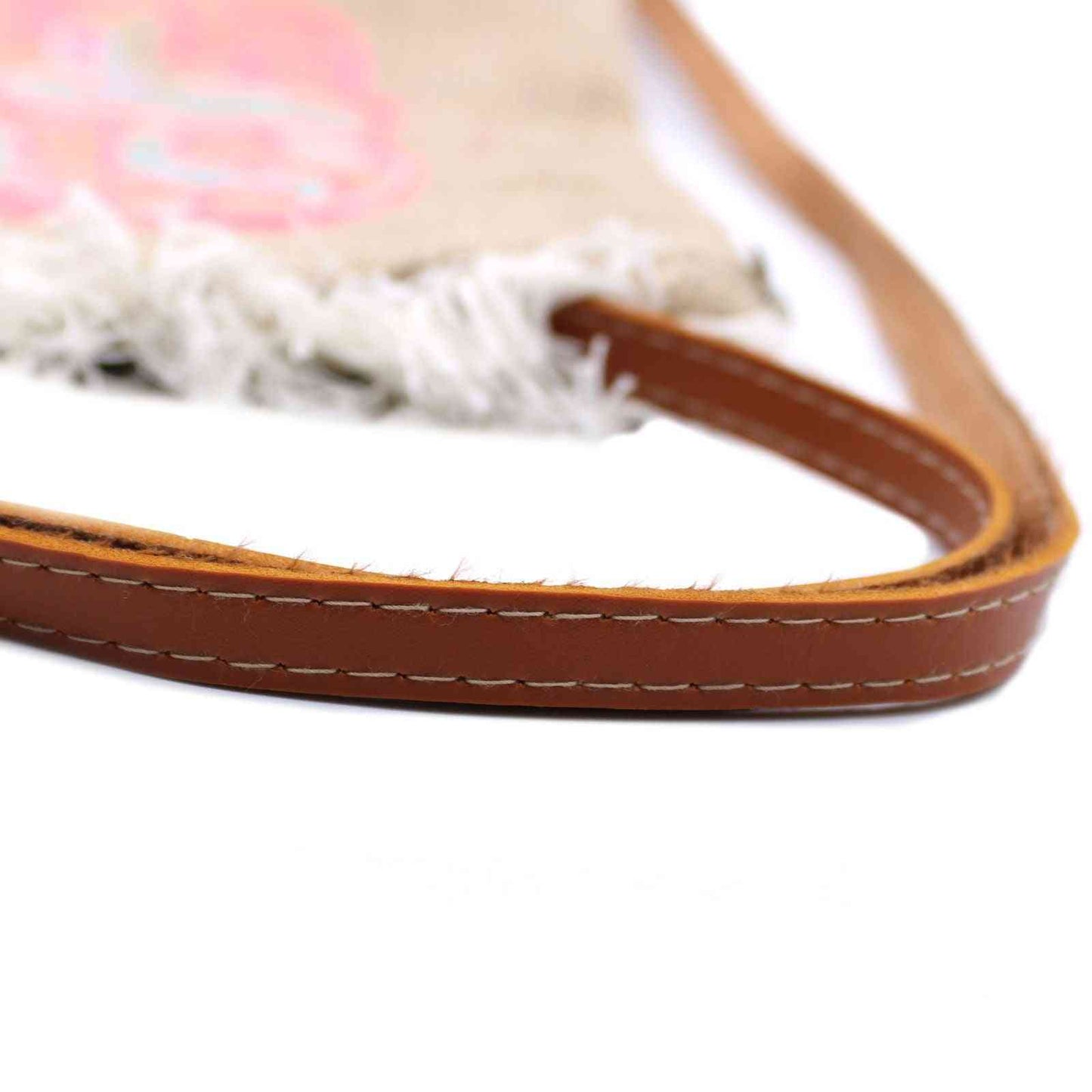 Bolso con flecos - Bordado Mandela