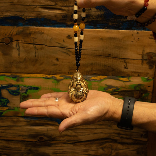 Colgante de Feng Shui - Dios de la Riqueza - colgante-feng-shui decoracion-feng-shui dios-de-la-riqueza | El Bazar de Tizar