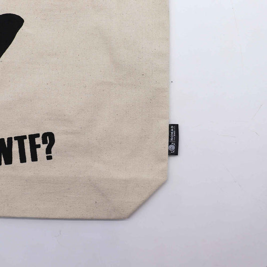 Bolso Básico Icónico - Gato negro - Natural 10 oz (36 x 43 x 10 cm) - Bolso Básico Icónico
