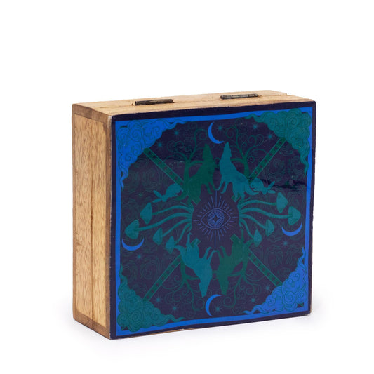 Medium Square Box 13.5x13.5x6cm - Eye - HOP HARE