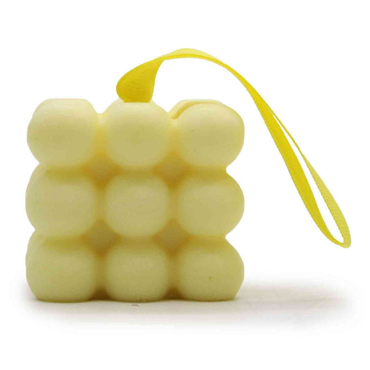 Individual massage soap in a box - Peach and lemon