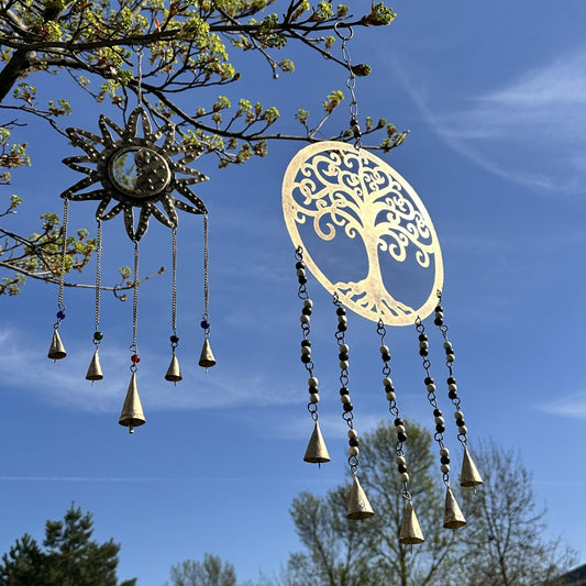 Carillons Indiens - Arbre de Vie 5 Clochettes - 25cm