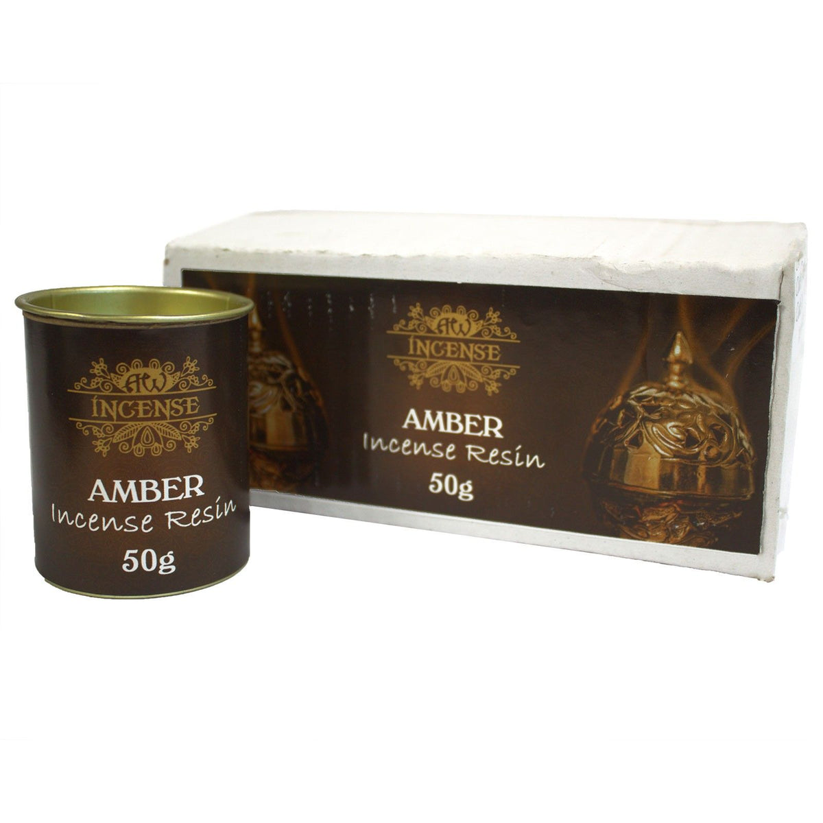 50 g Resina de ámbar - Incienso Resina 50g Latas