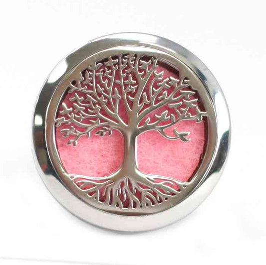 Kit difusor para coche - Árbol de la vida - 30mm - Kit de Difusor de Coche de Aromaterapia