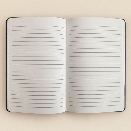Cuaderno de terciopelo negro - 80 páginas - Aprovecha el día