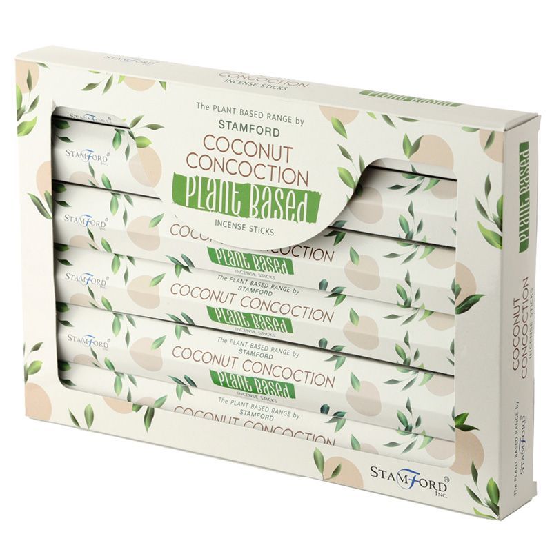 Varitas de Incienso a Base de Plantas - Mezcla de Coco - Varitas de incienso Premium Stamford a base de plantas | El Bazar de