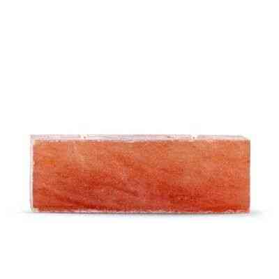 Forma geométrica larga - 2 agujeros - 1.2kg - Lámparas de Sal del Himalaya | El Bazar de Tizar