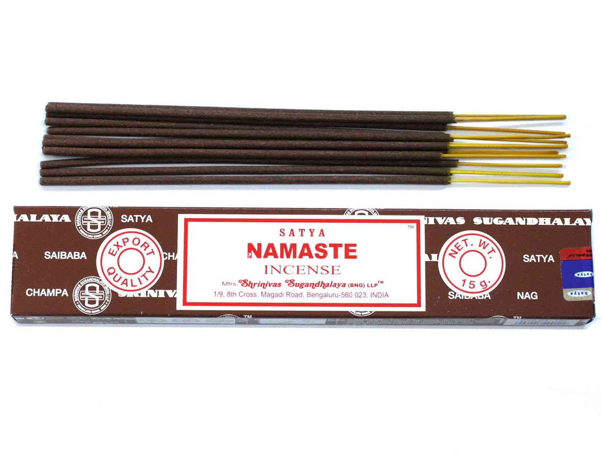 Varillas de Incienso Satya 15gm - Namaste - Artisan Product Handmade Made In India | El Bazar de Tizar