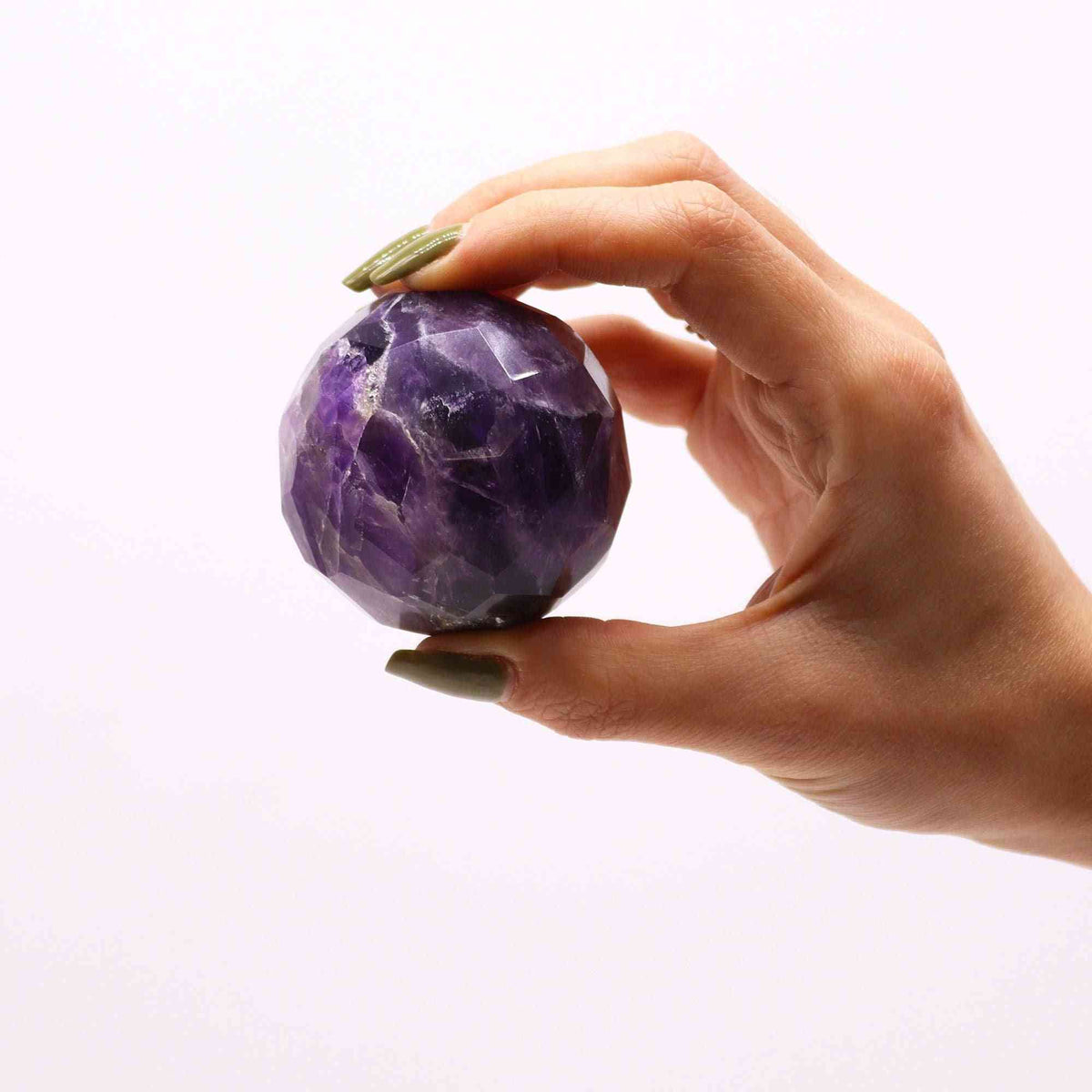 Bola Curativa de Piedras Preciosas y soporte - Cuarzo rosa - Bolas curativas de piedras preciosas