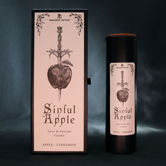 Velas Purificadoras de Brujas Antiguas - Manzana pecaminosa - Velas Purificadoras de Brujas Antiguas, athame