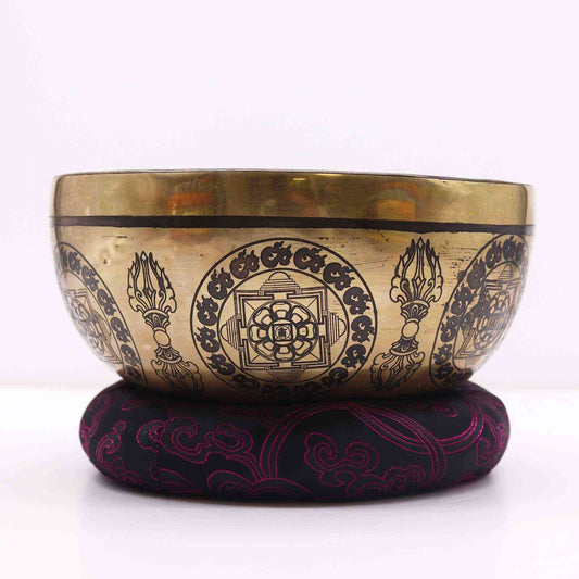 Cojín de aro de 18 cm (para cuenco tibetano de 20-24 cm)