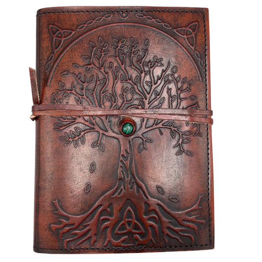 Tree of Life Leather Journal – 18x13x2cm