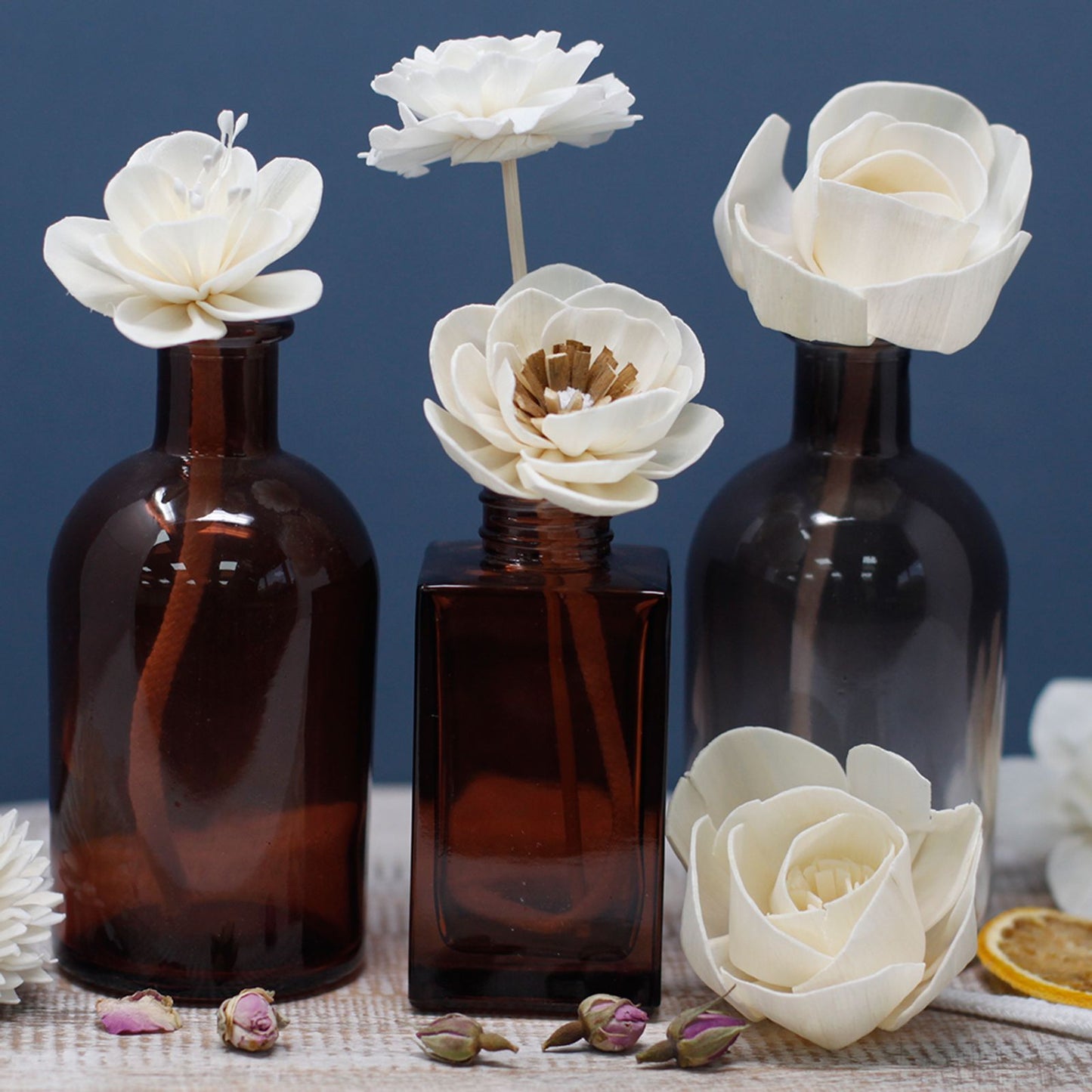 Flores Naturales para Difusor - Loto Grande en Cuerda - Flores Difusoras | El Bazar de Tizar