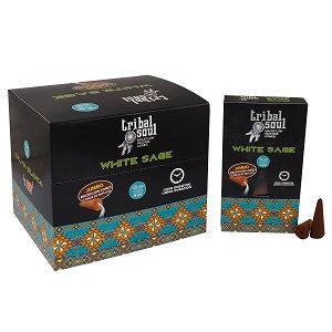 Incienso de Reflujo Tribal Soul - Salvia Blanca | Incienso de Reflujo Tribal Soul | El Bazar de Tizar