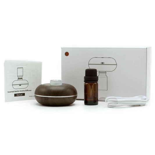 Mini nebulizador de aceite sin agua - USB a C - detector de movimiento - aromaterapia difusor minimalista | El Bazar de Tizar