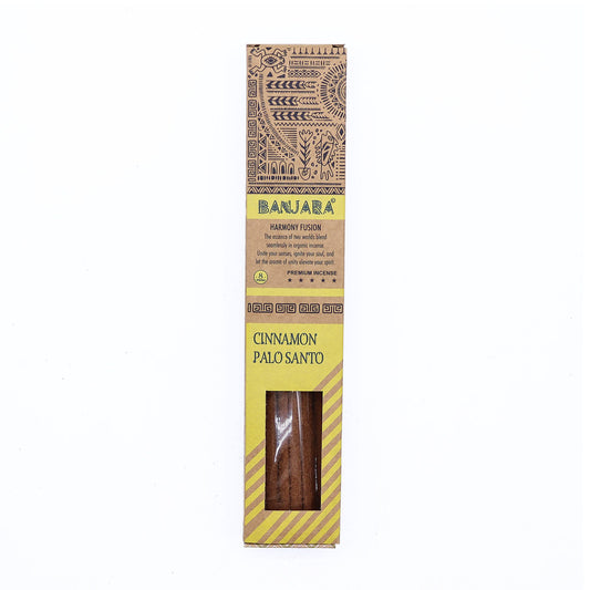 Banjara Palitos de Palo Santo para sahumar - Juego de 6 - Caja - Banjara Palo Santo Palitos de purificación