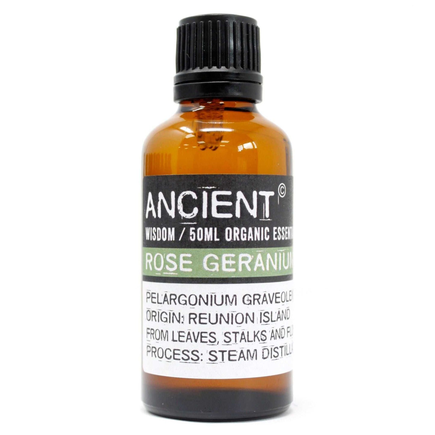 Rosa Geranio Aceite Esencial Órganico 50ml - PreOrg, 50ml