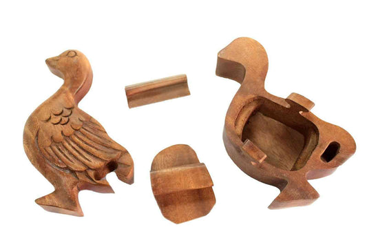 Caja mágica de Bali - Pato - Caja mágica de Bali
