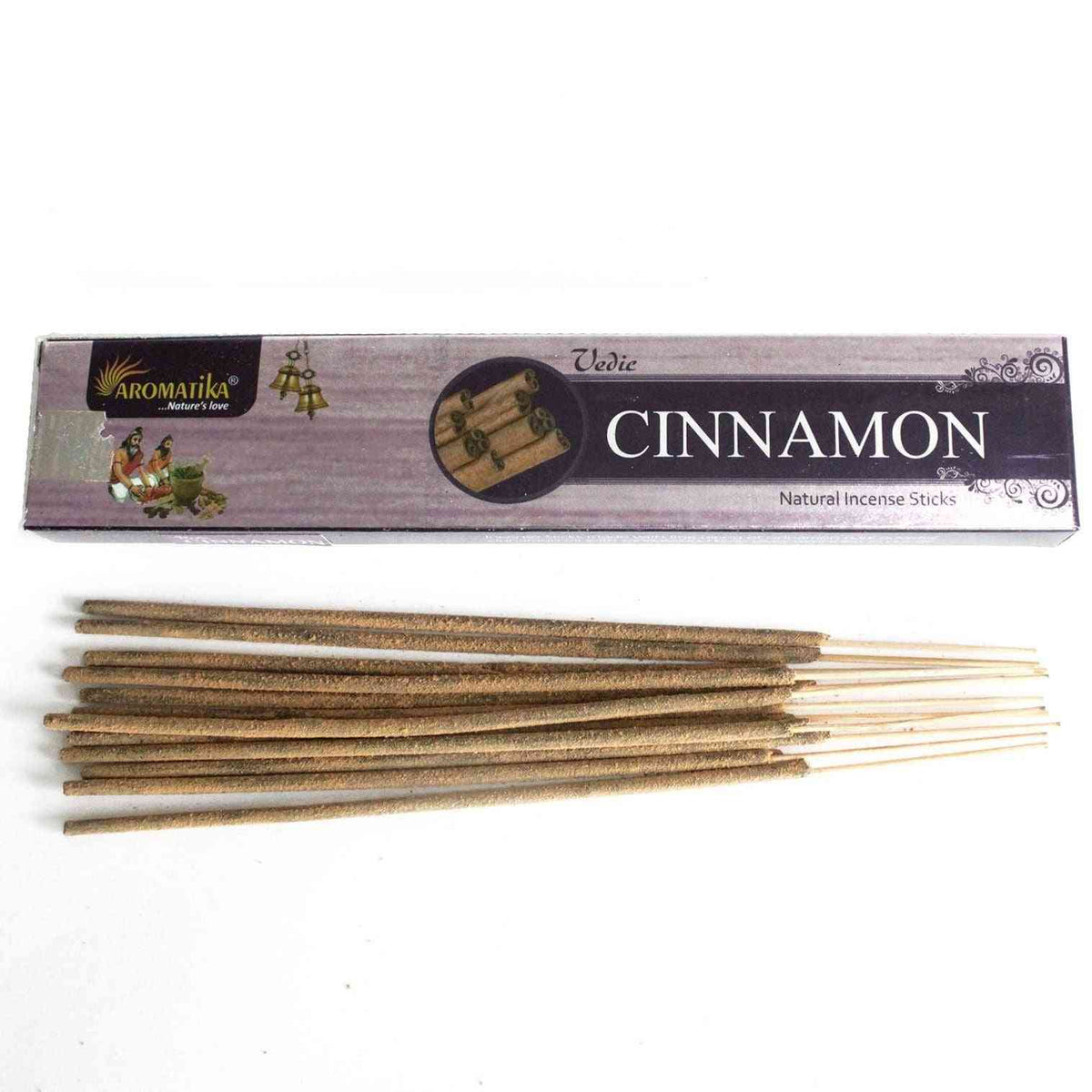 Védica - Palitos de incienso - Canela - Védico - Palitos de incienso | El Bazar de Tizar