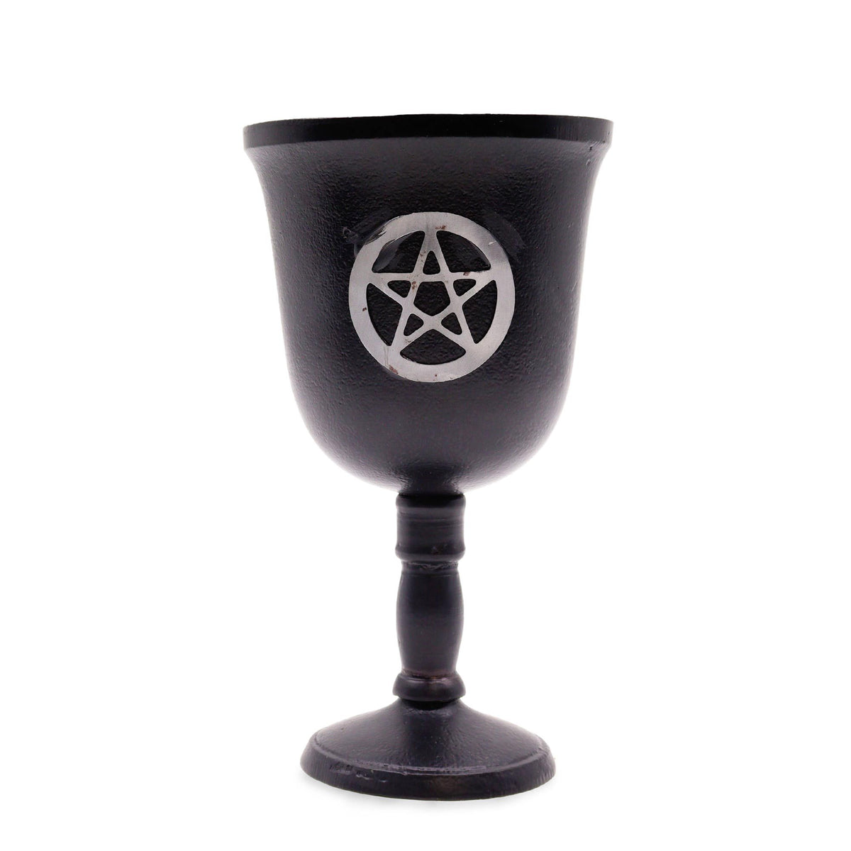 Cáliz ritual de hierro - Pentágono - 20x11cm | Cuencos y calderos rituales | El Bazar de Tizar
