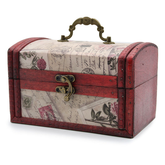 Ensemble de 2 boîtes coloniales - Design Rose
