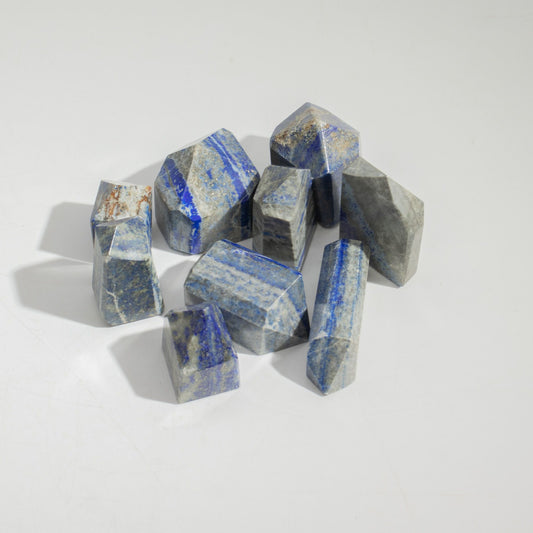 Puntas de gemas aprox. 6 cm (0,5 kg) - piedra lunar india (aprox. 8 piezas)