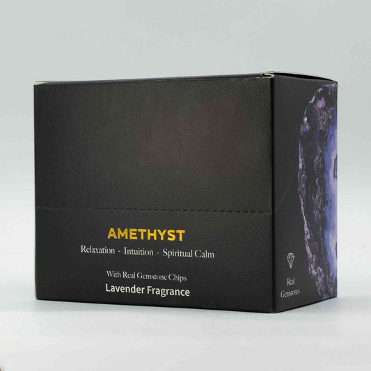 MeltEaze Wax Melts 50g - Amethyst Dream - Lavanda - Pastillas de Cera derretibles con Gemas | El Bazar de Tizar