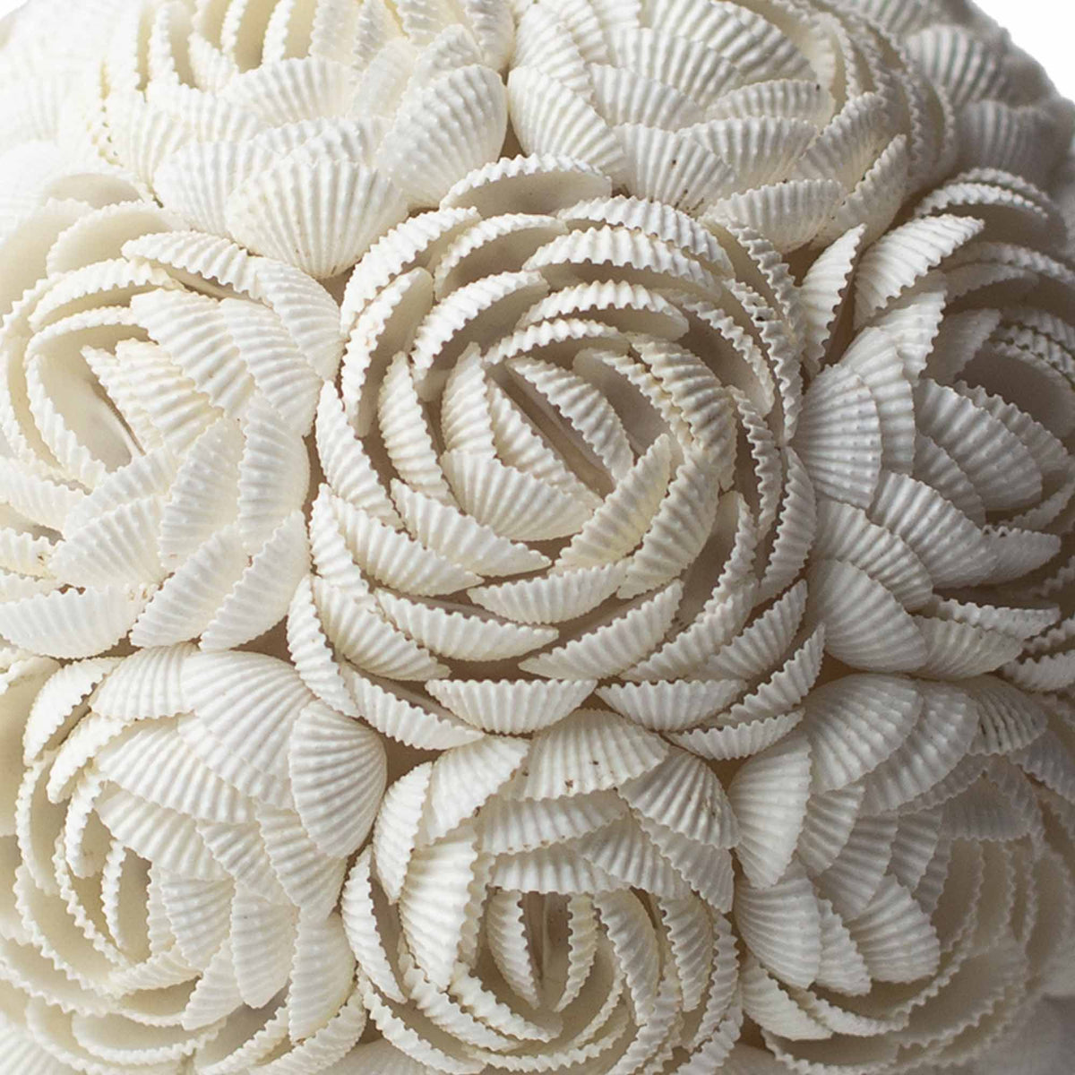 Lámpara Boho Sea Shell - Globo Rosa - 20cm - Lámpara Boho
