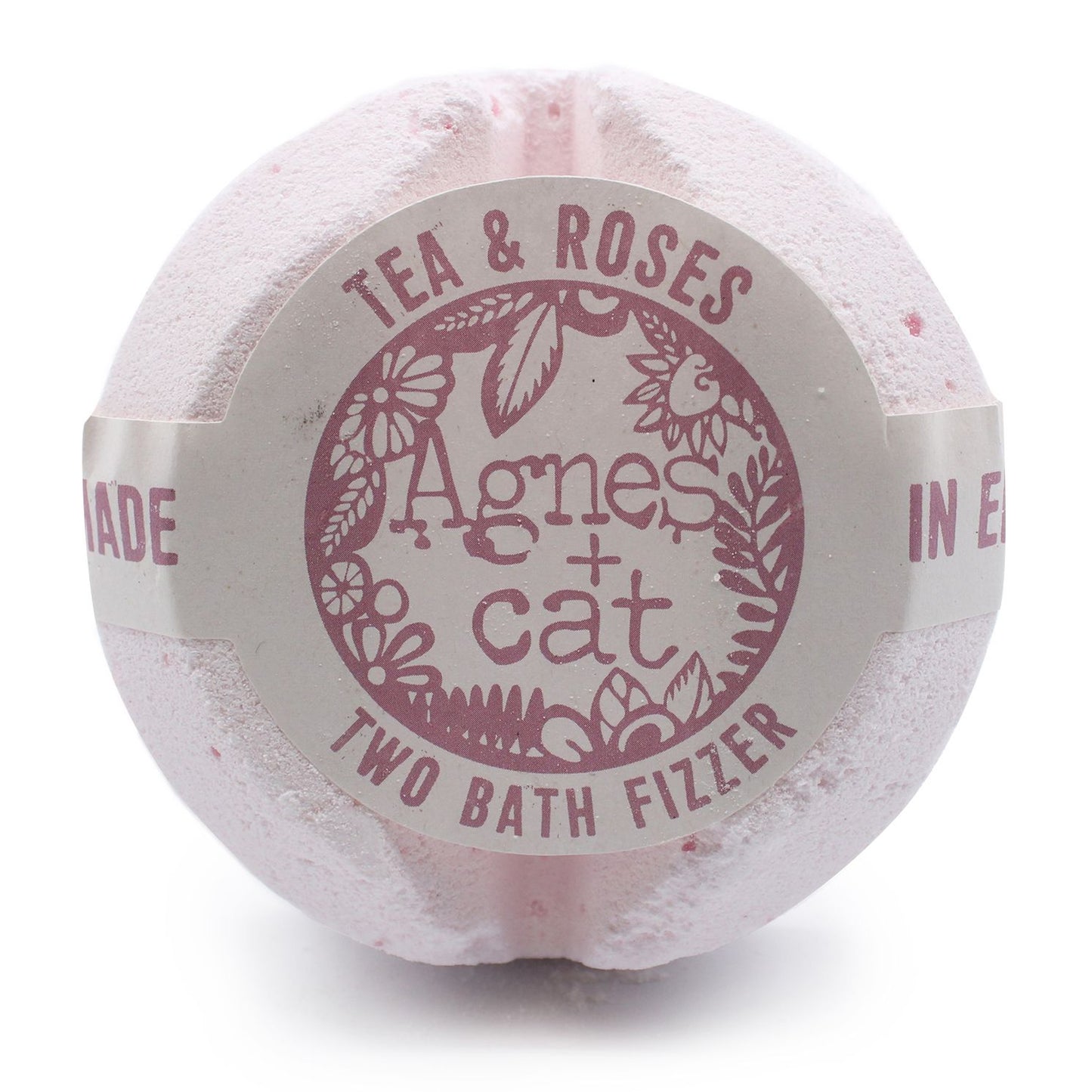 Bomba de baño Agnes + Cat - Té y Rosas