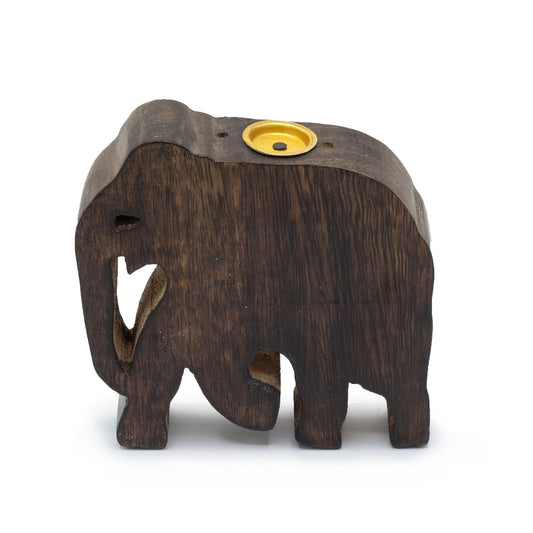 Porta-incienso Cono y Varilla Elefante - Soporte de Incienso