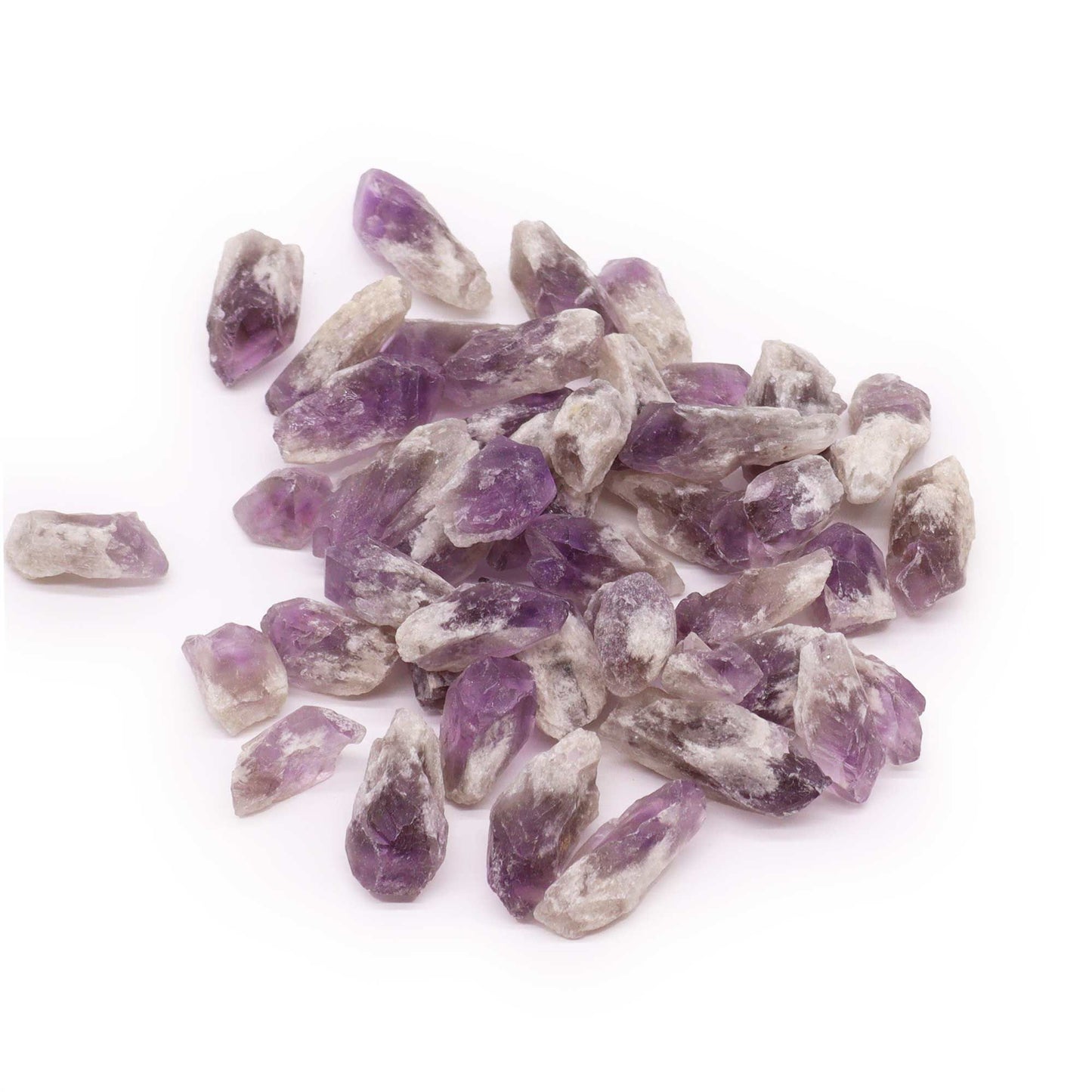 Cristales en bruto (500 g) - Puntos ásperos de amatista - Cristales en Bruto