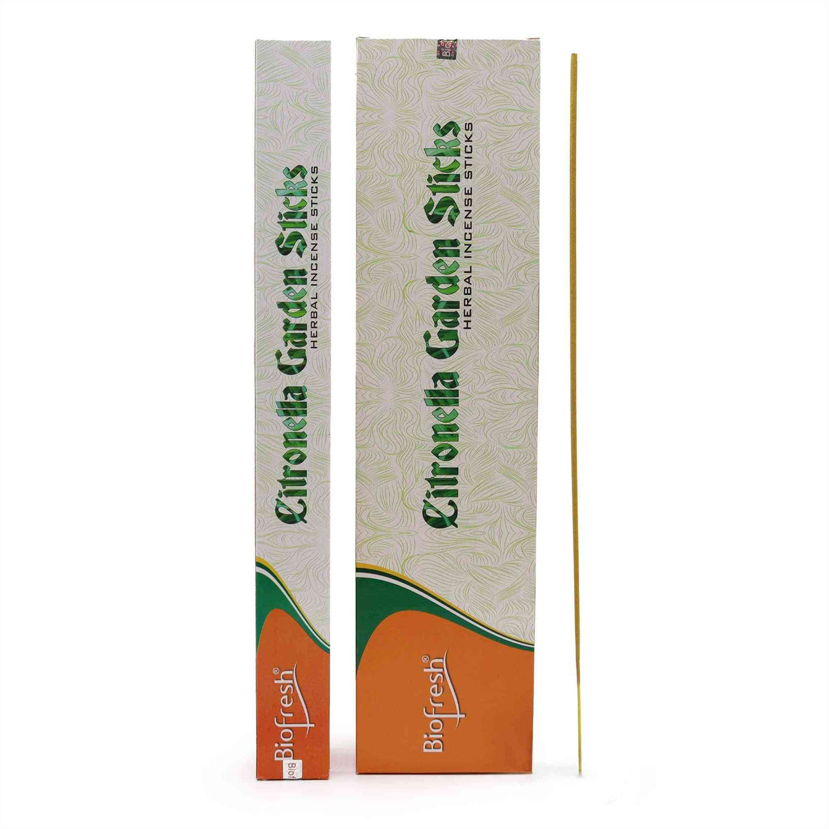 Incienso de Jardín Biofresh - (10 x 50cm) - Citronela - Varillas de Incienso BioFresh | El Bazar de Tizar