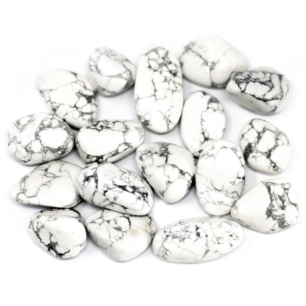 Piedra preciosa africana / Howlite Blanco