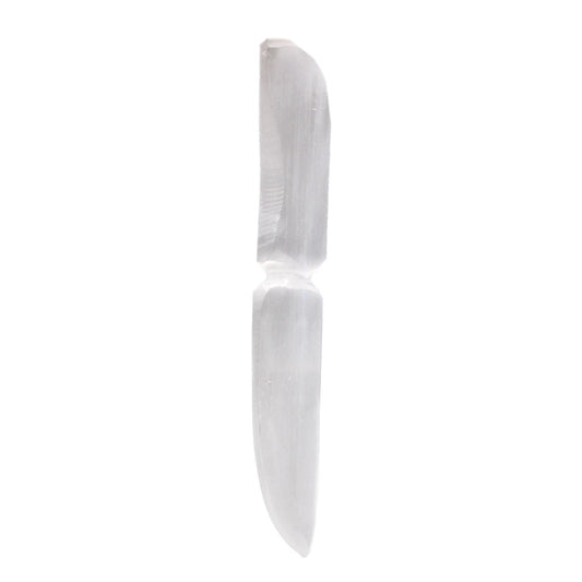 Cuchillo ritual de Selenita - Clasico