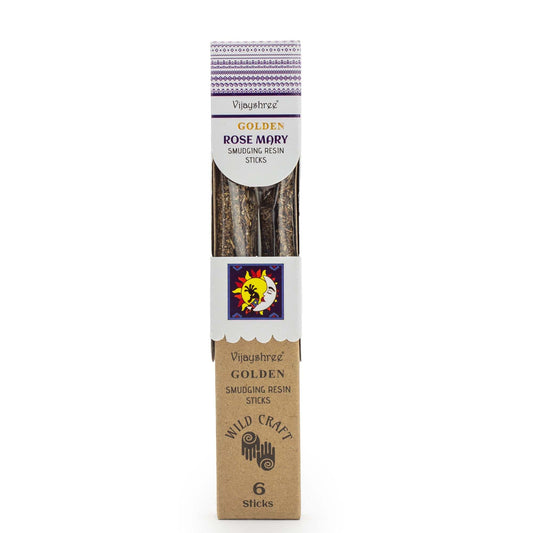 Palitos de resina para purificación Golden Rose Mary - 30 g - Varillas de resina para Defumar